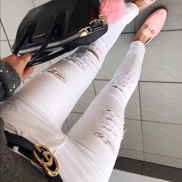 Frame Denim Denim - FRAME - 'Le Skinny De Jeanne' Ripped Jeans